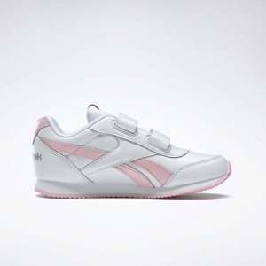 Adidasy Dziecięce Reebok Royal Classic Jogger 2.0 Białe/Różowe PL 24GKQUH